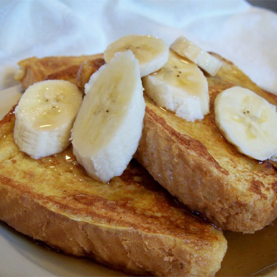 Peanut Butter Stuffed French Toast