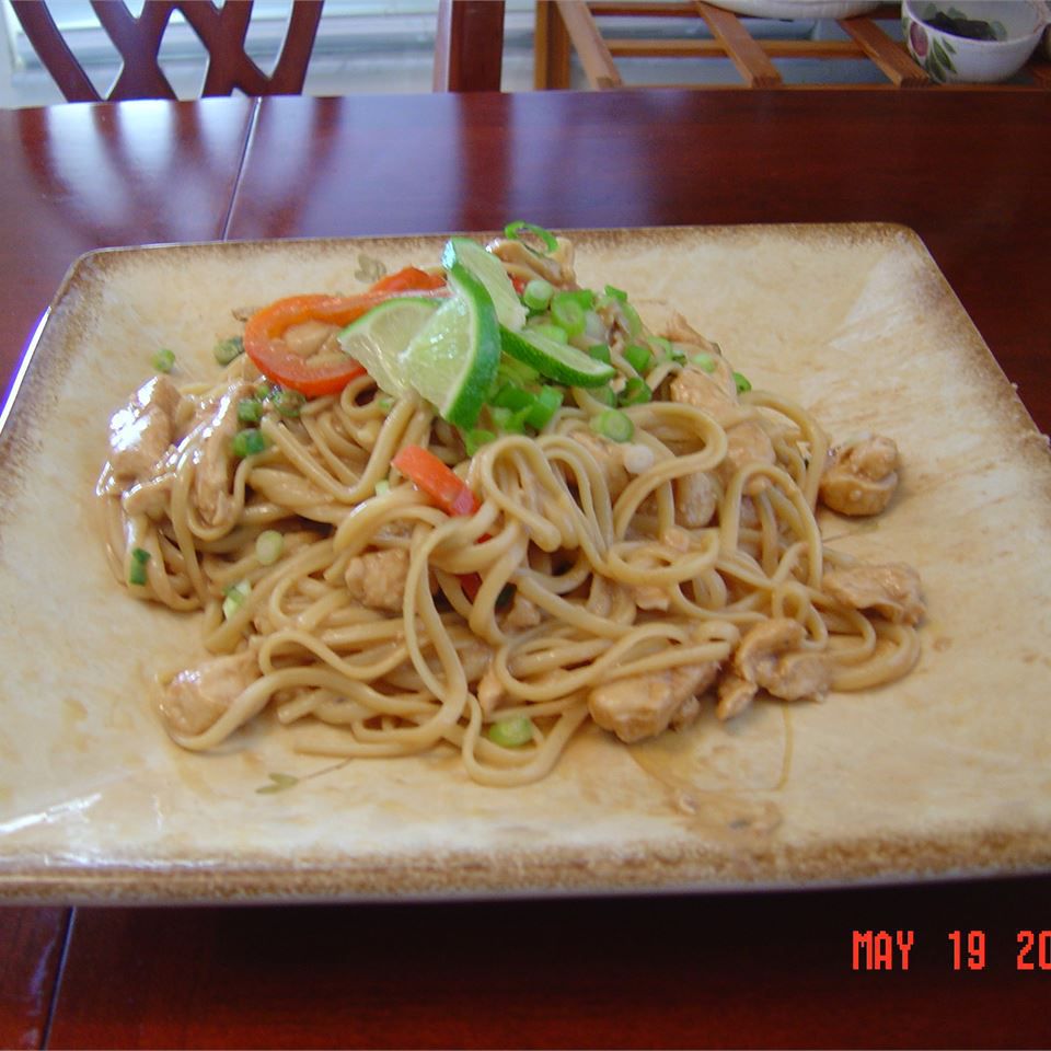 Peanut Chicken Pasta