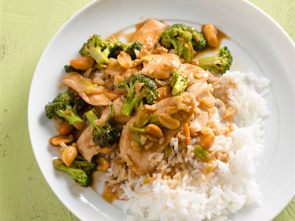 Peanut Crusted Thai Chicken