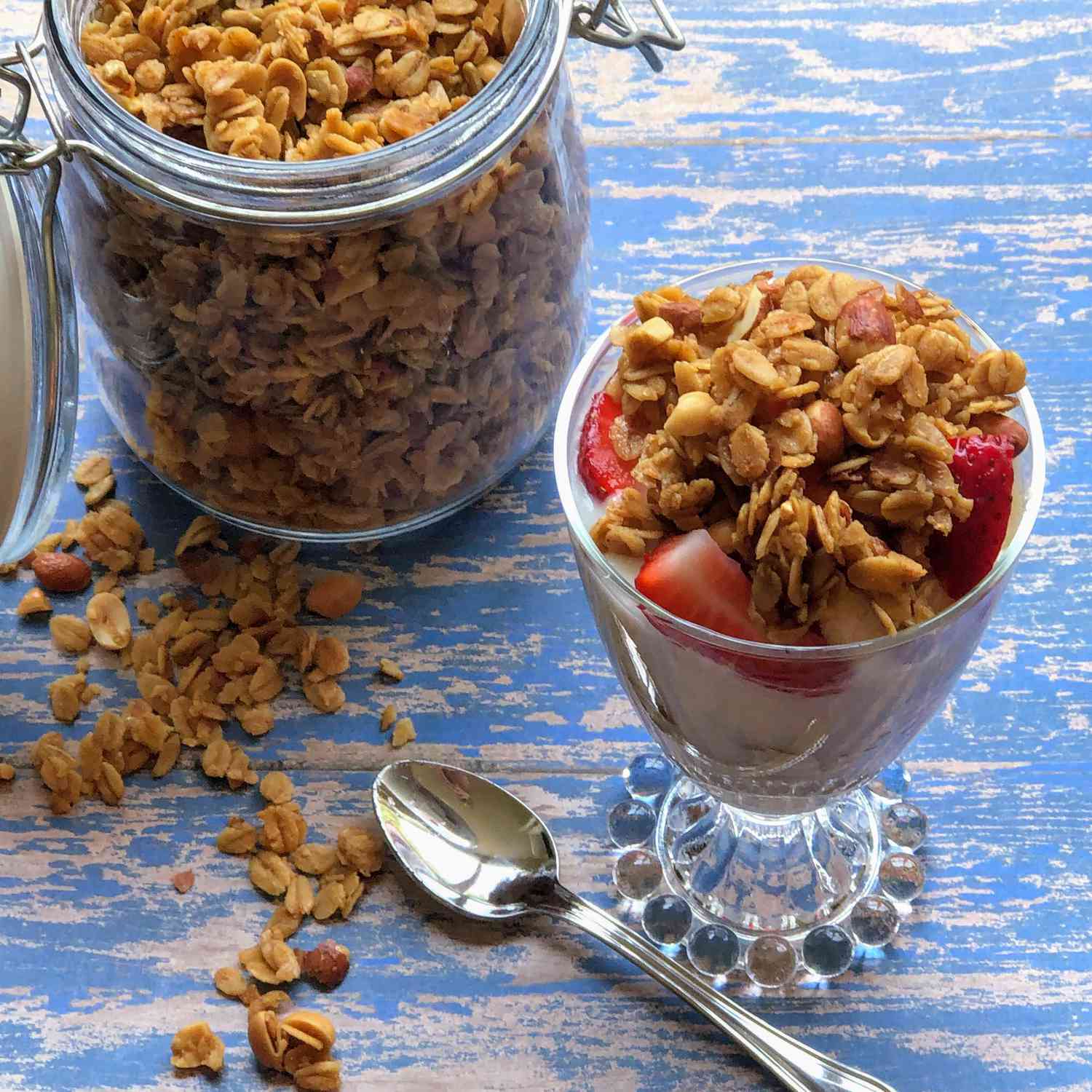 Peanut Honey Granola