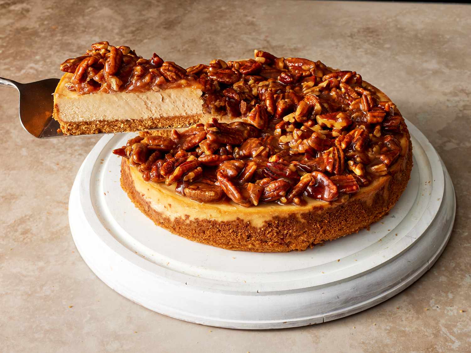Pecan Cheesecake Pie