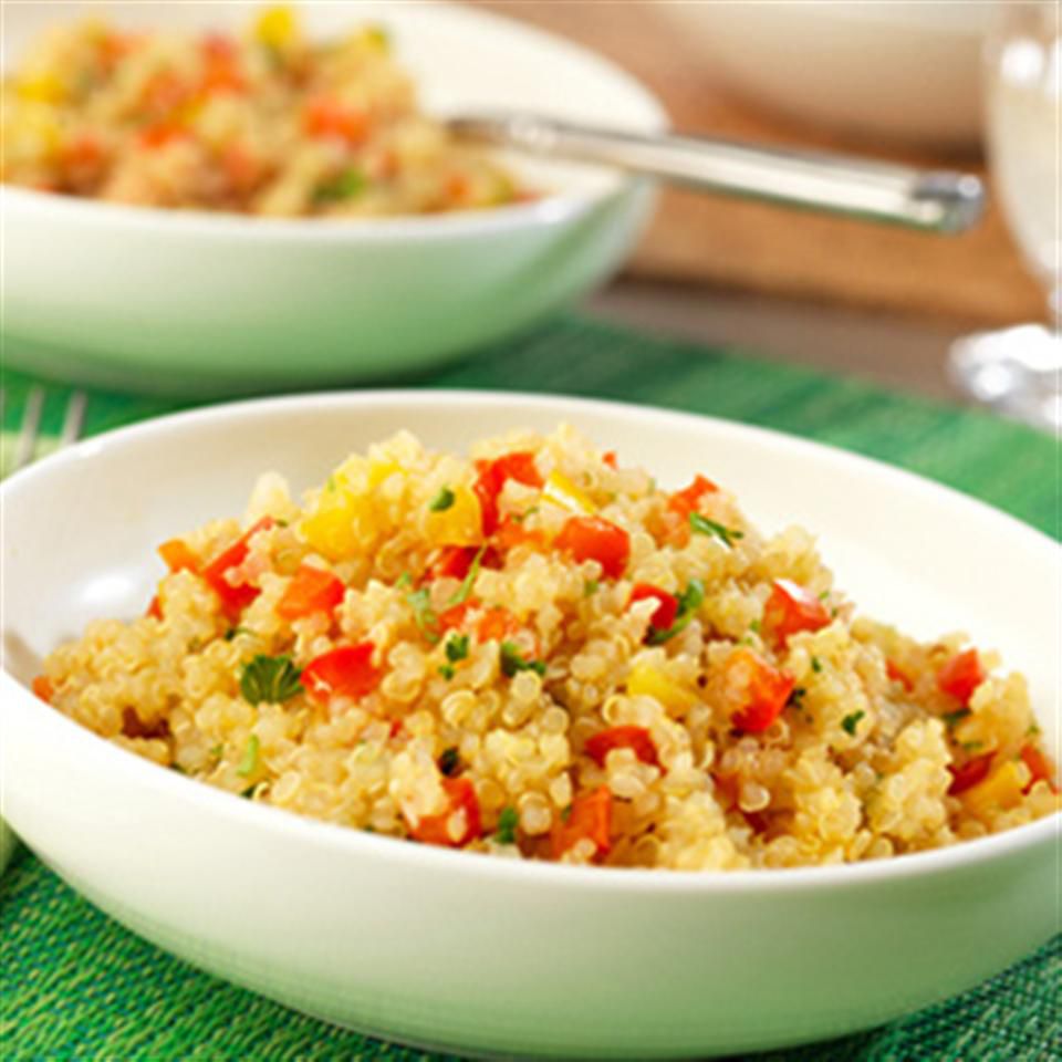 Pepper Quinoa Pilaf