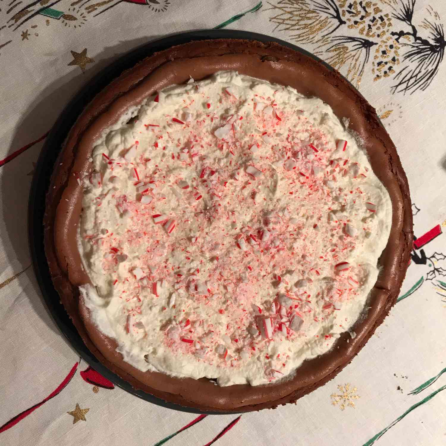 Peppermint Chocolate Cheesecake