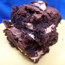 Peppermint Fudge Brownies