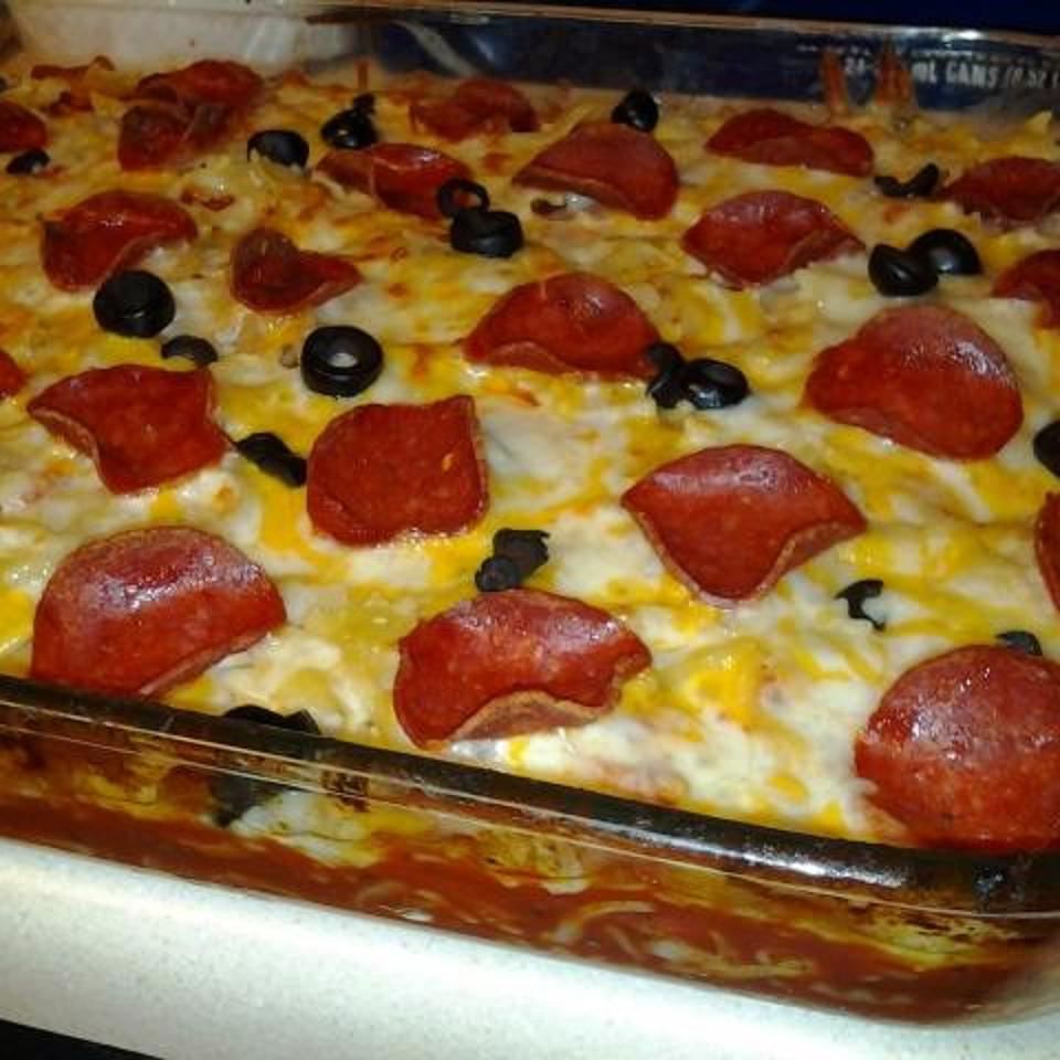 Pepperoni Pizza Bake