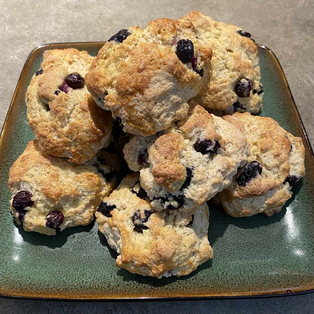 Perfect Blueberry Scones