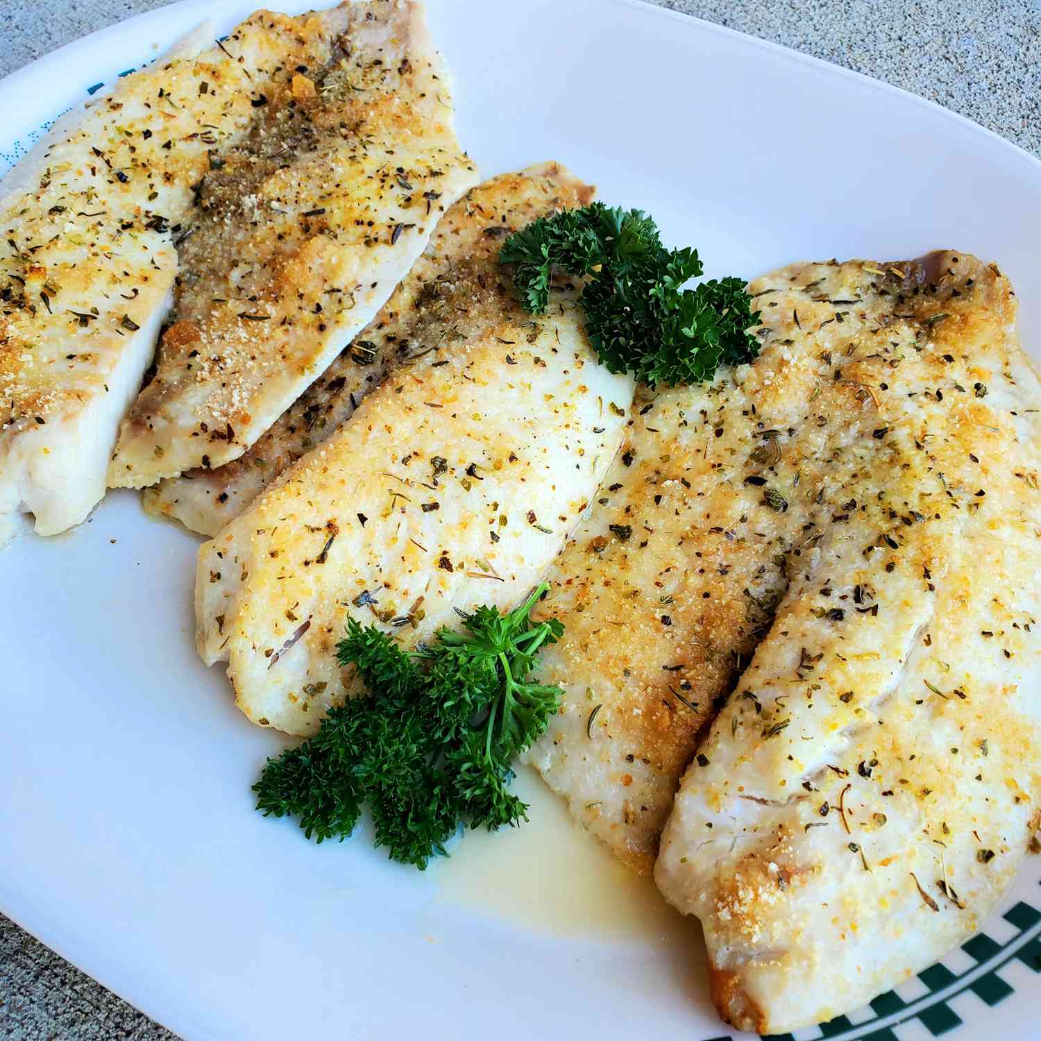 Perfectly Baked Flounder