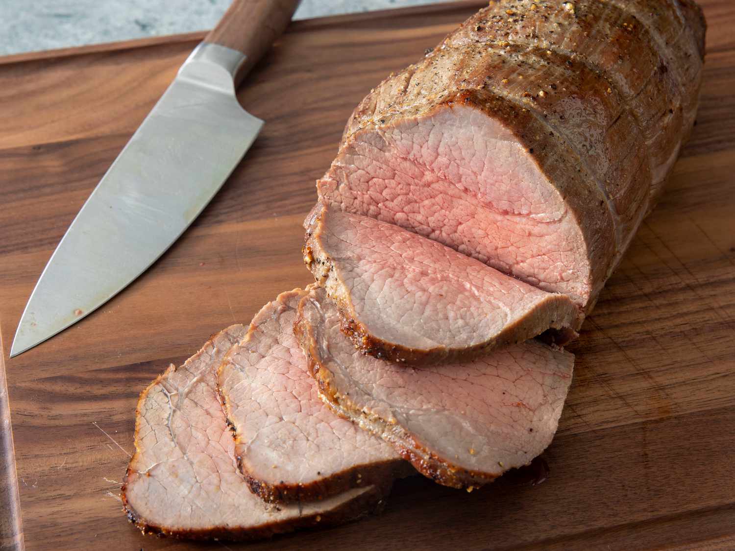 Perfectly Cooked Roast Beef