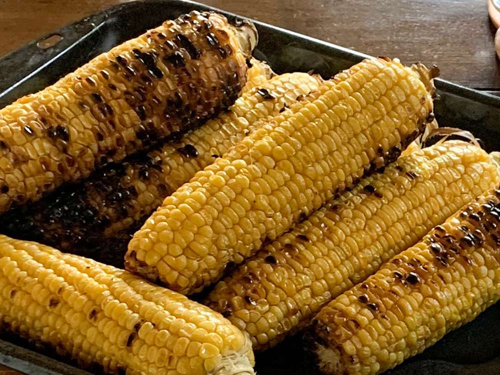Perfectly Grilled Corn on the Cob with Sweet-Salty Brine