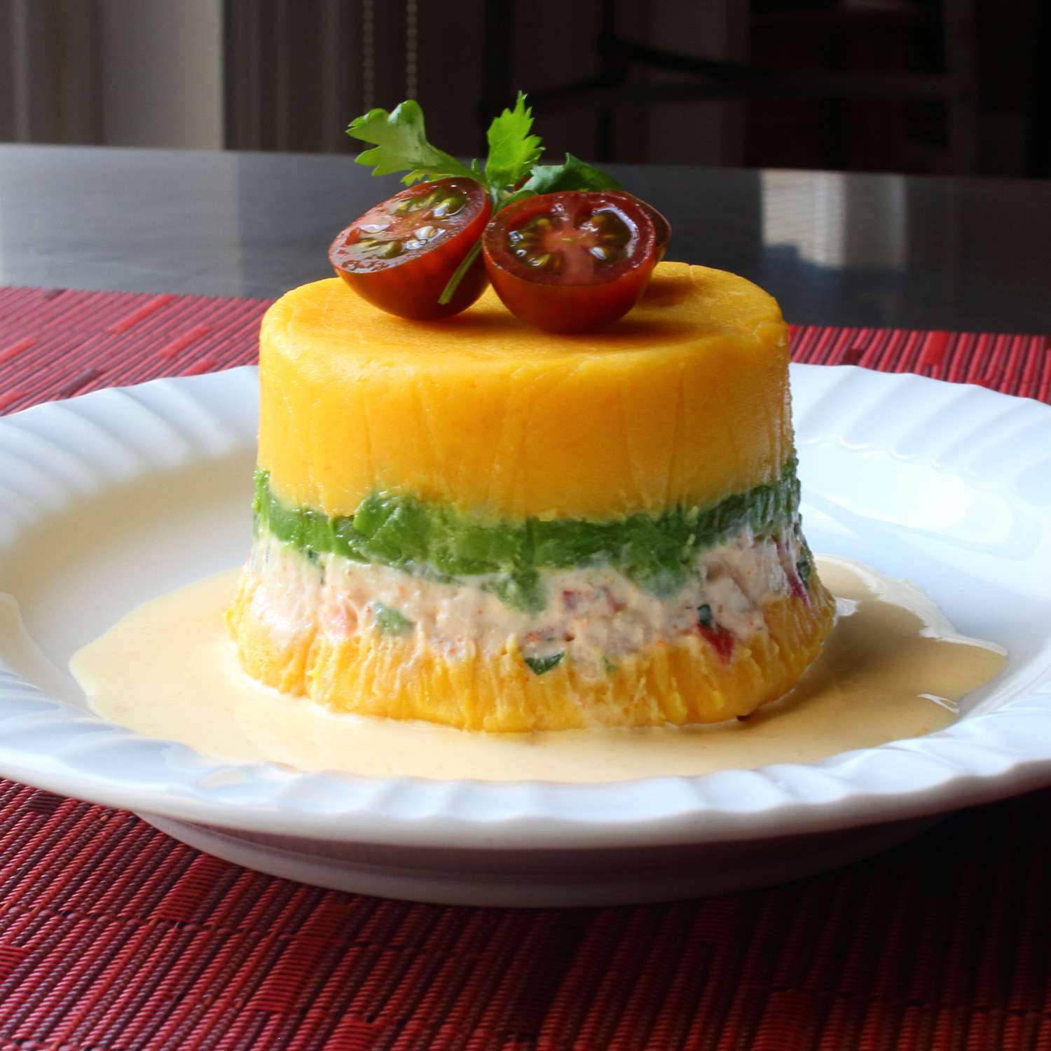 Peruvian Chicken Potato Salad