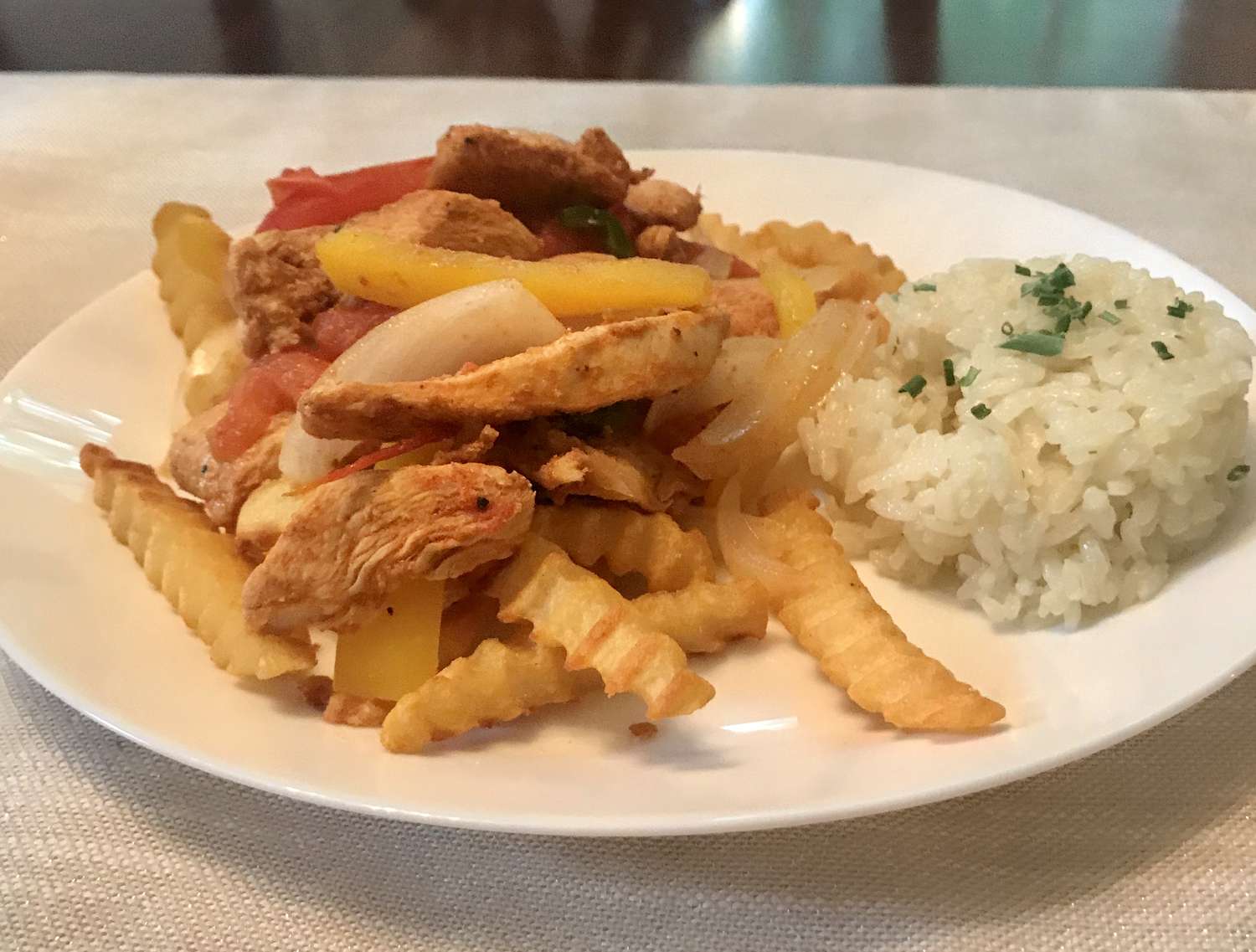 Peruvian Chicken Stir-Fry
