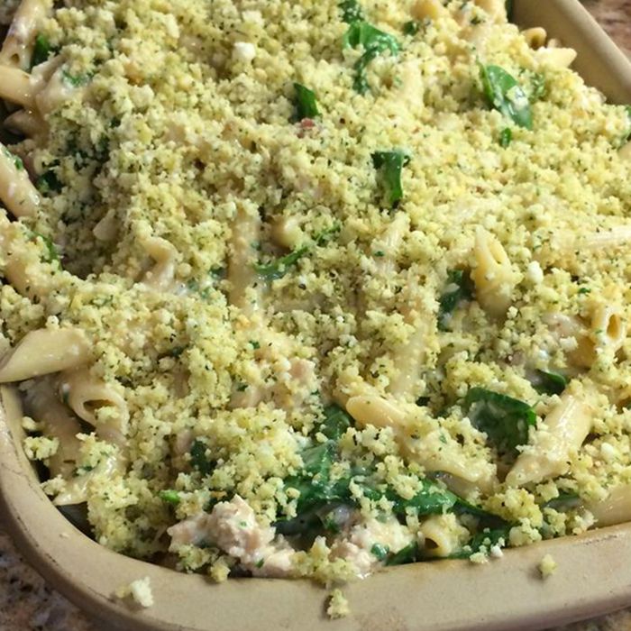 Pesto Chicken Penne Bake