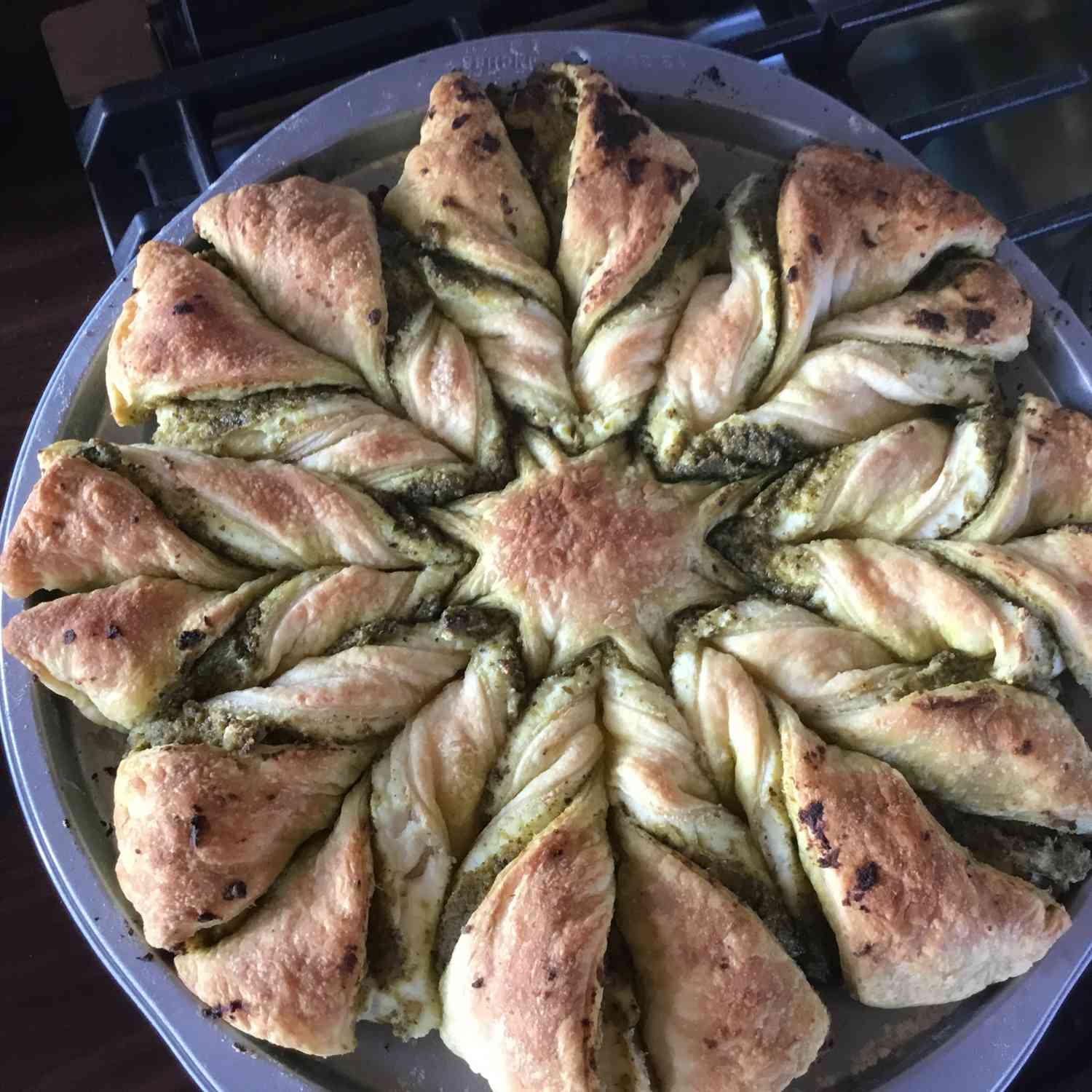 Pesto Ricotta Pinwheels