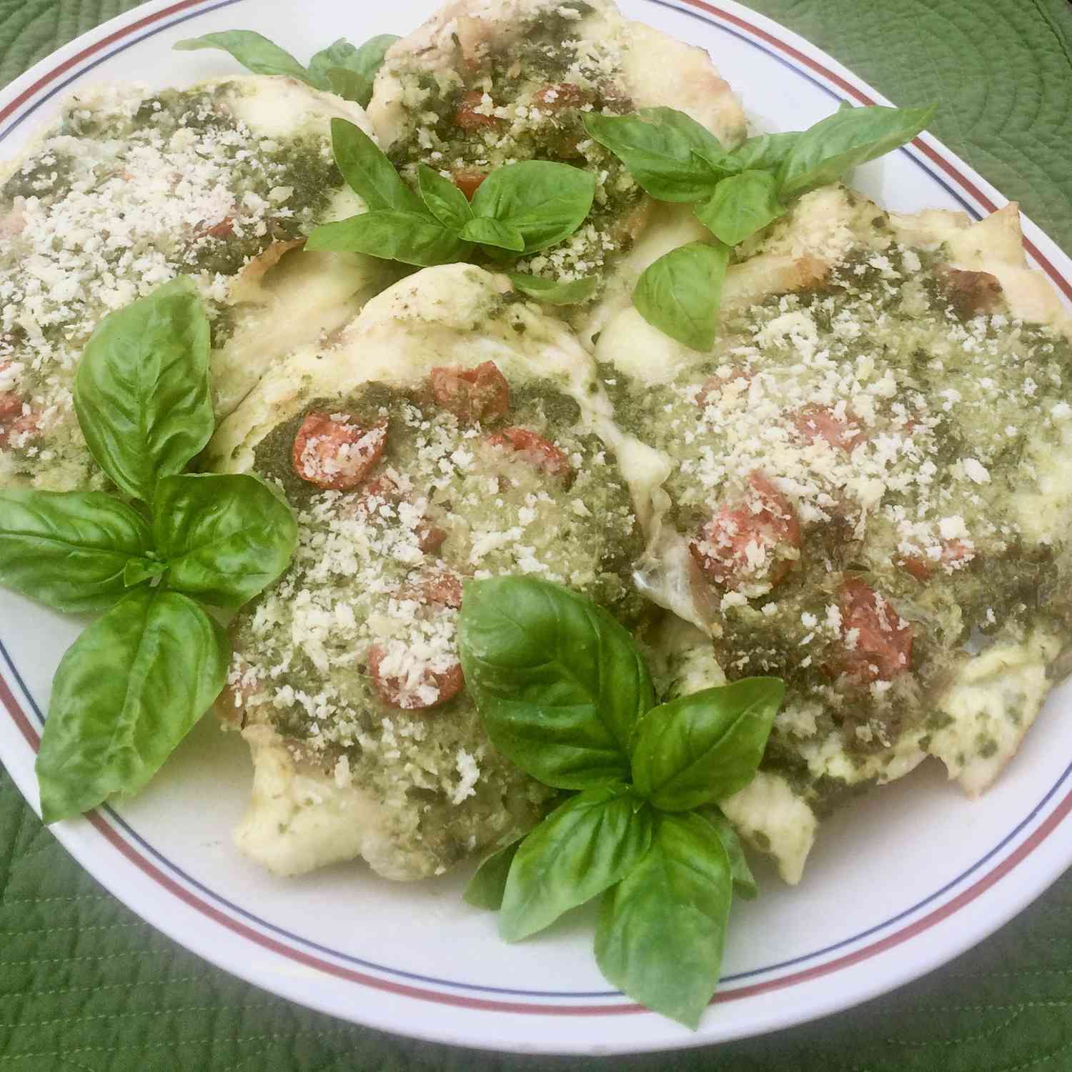 Pesto-Stuffed Chicken with Prosciutto