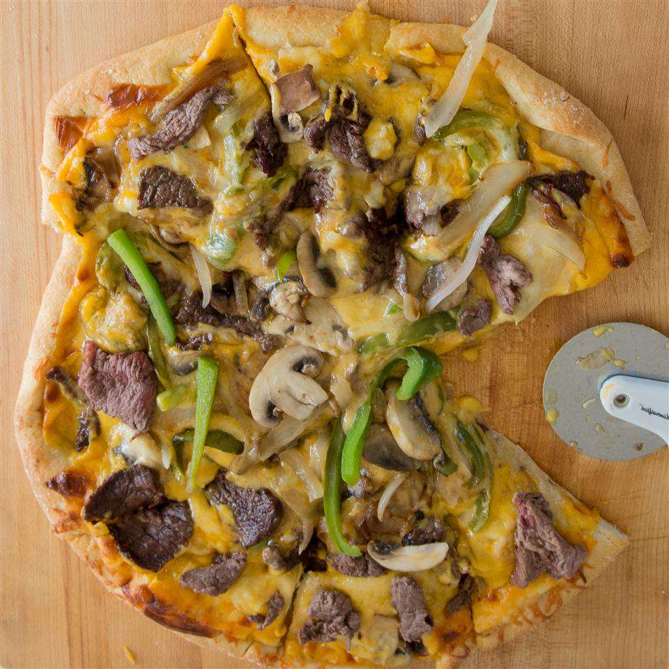 Philly Cheese Steak Pizza