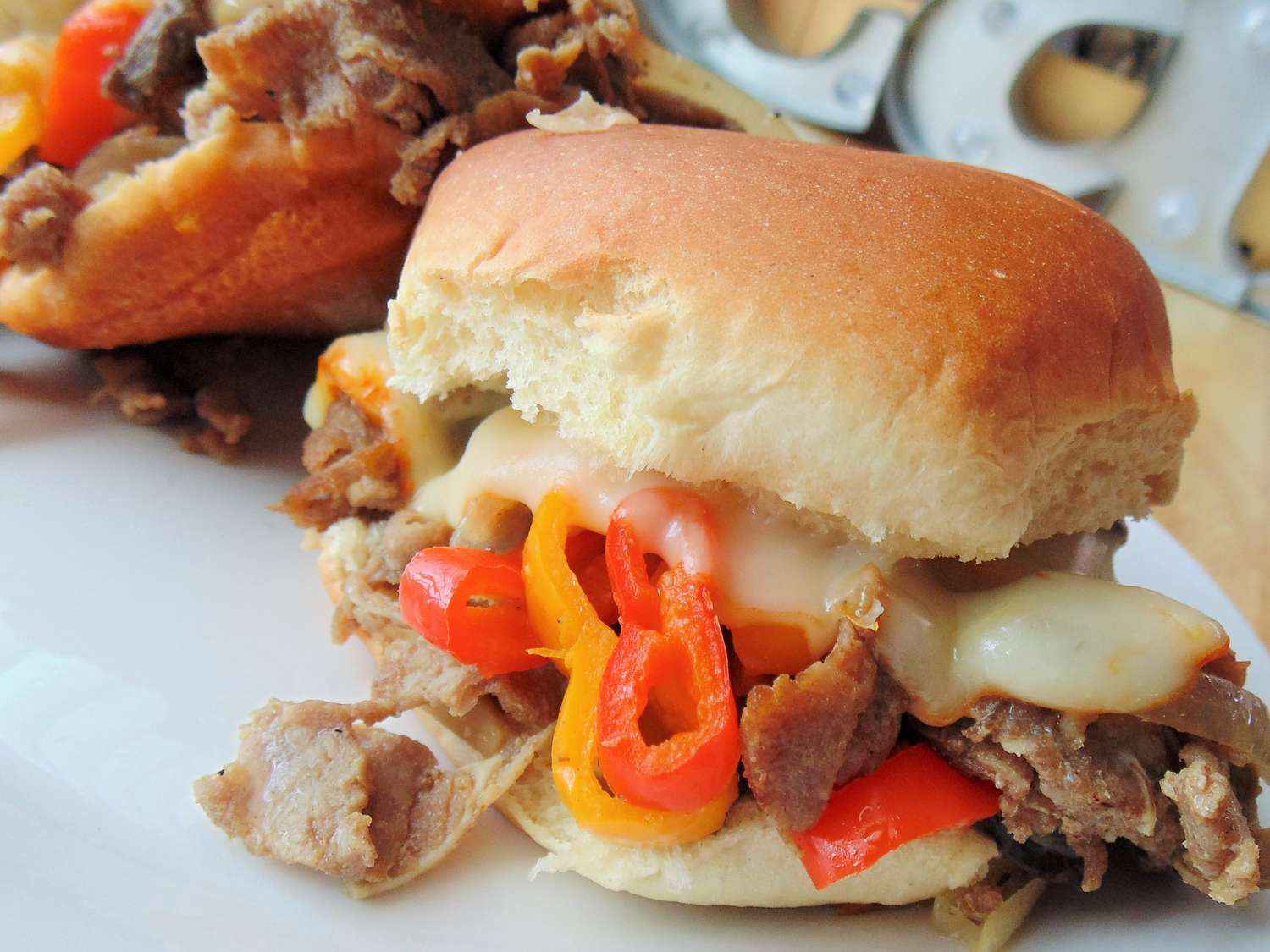 Philly Steak Sliders
