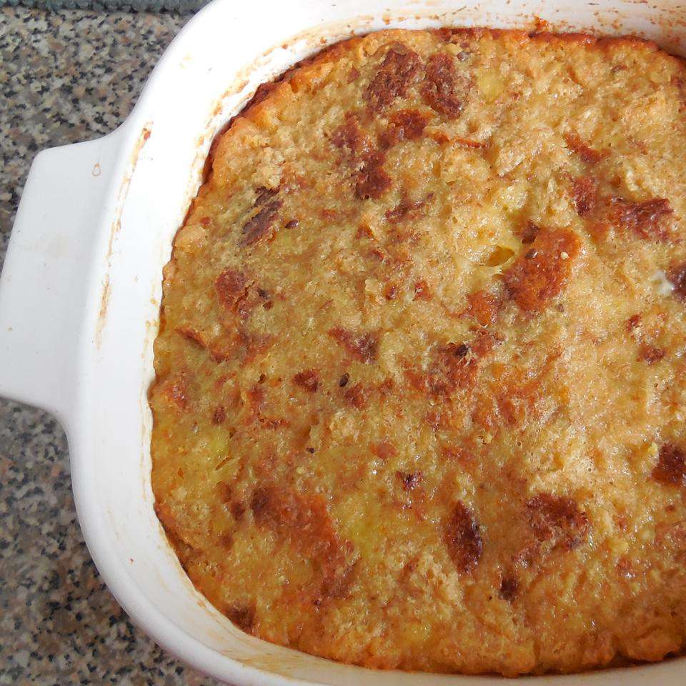 Pineapple Bread Pudding