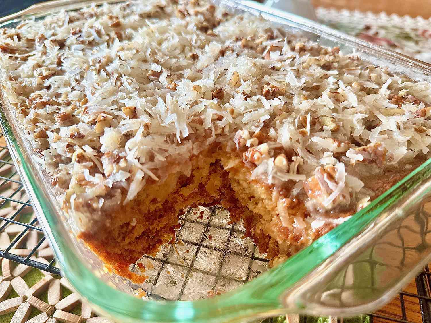 Pineapple Cajun Cake