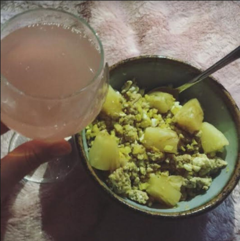 Pineapple Chicken Cauliflower Rice