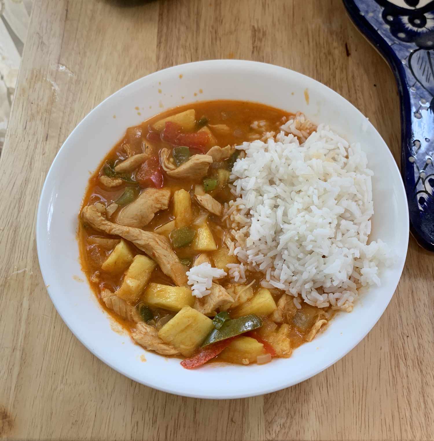 Pineapple Chicken Curry