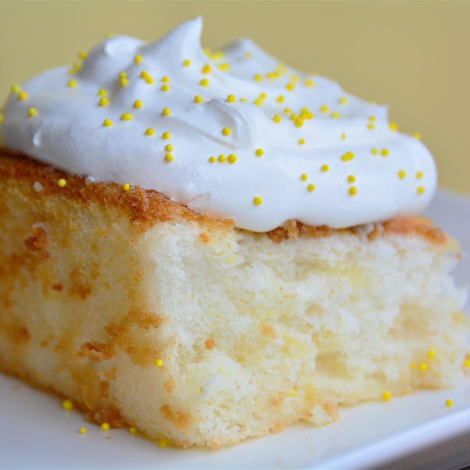Pineapple Cloud Cake