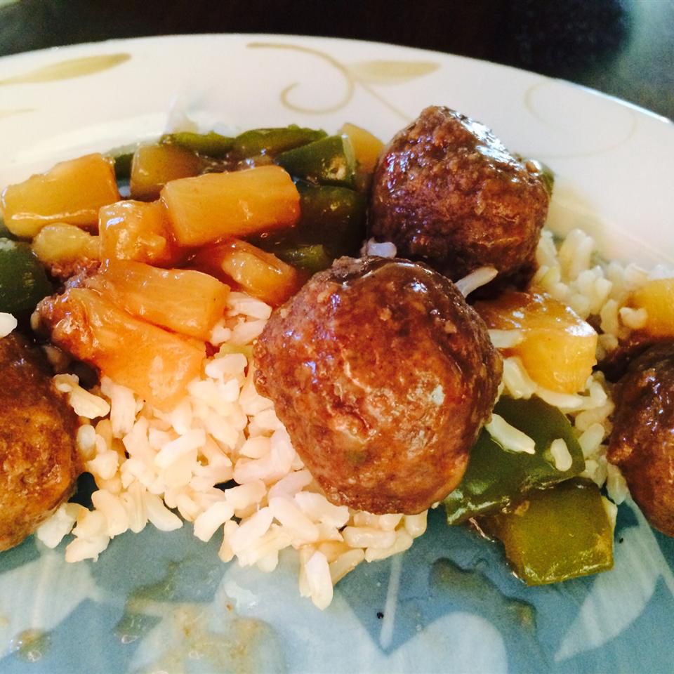 Pineapple Meatballs
