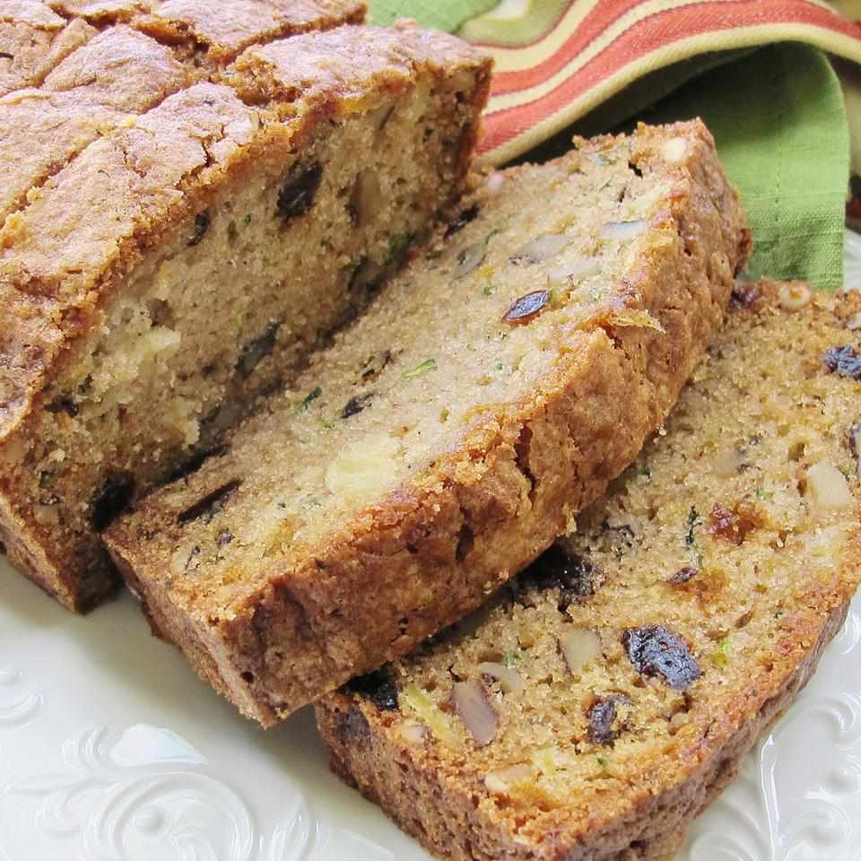 Pineapple Walnut Zucchini Bread