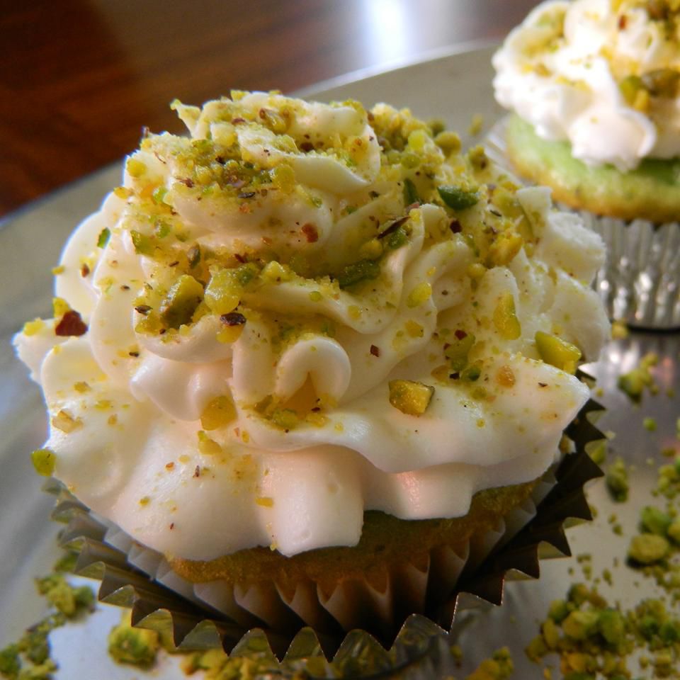 Pistachio Cupcakes