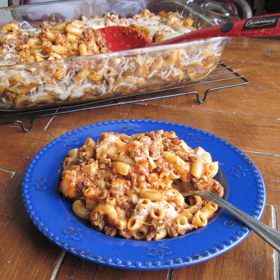 Pizza Mac Casserole for Kids