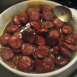 Polish Kielbasa with Sweet Sauce