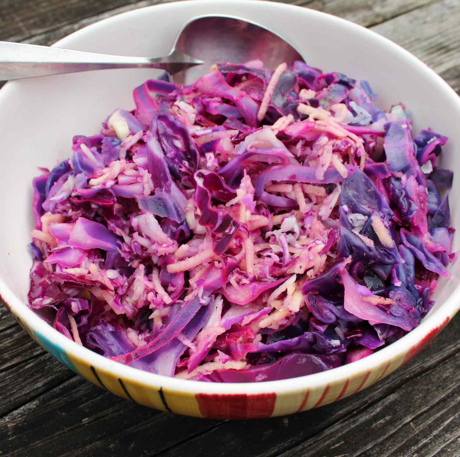 Polish Red Cabbage Slaw