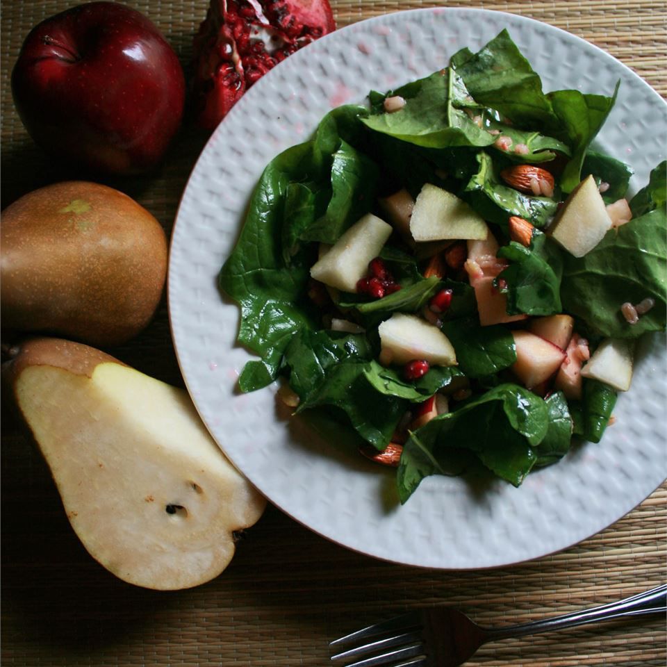 Pomegranate Pear Salad