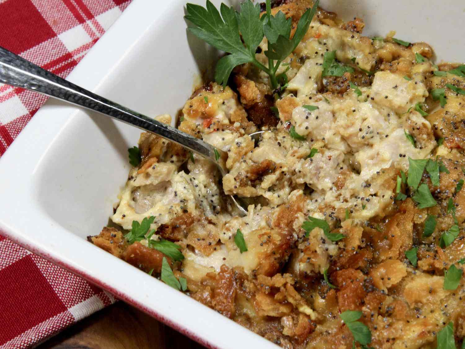 Poppy Seed Chicken Casserole