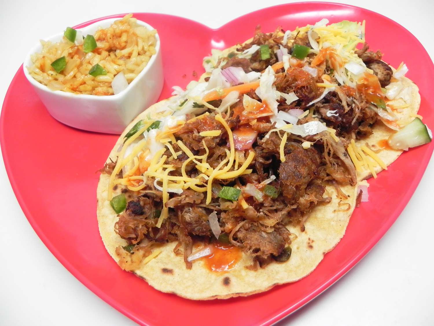 Pork Fajita Tacos with Onions and Peppers
