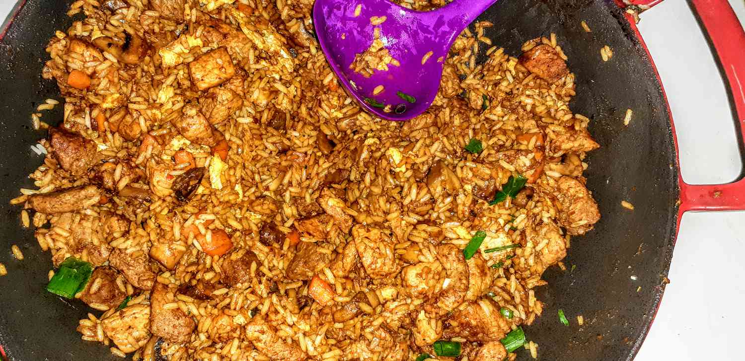 Pork Fried Rice with Curry
