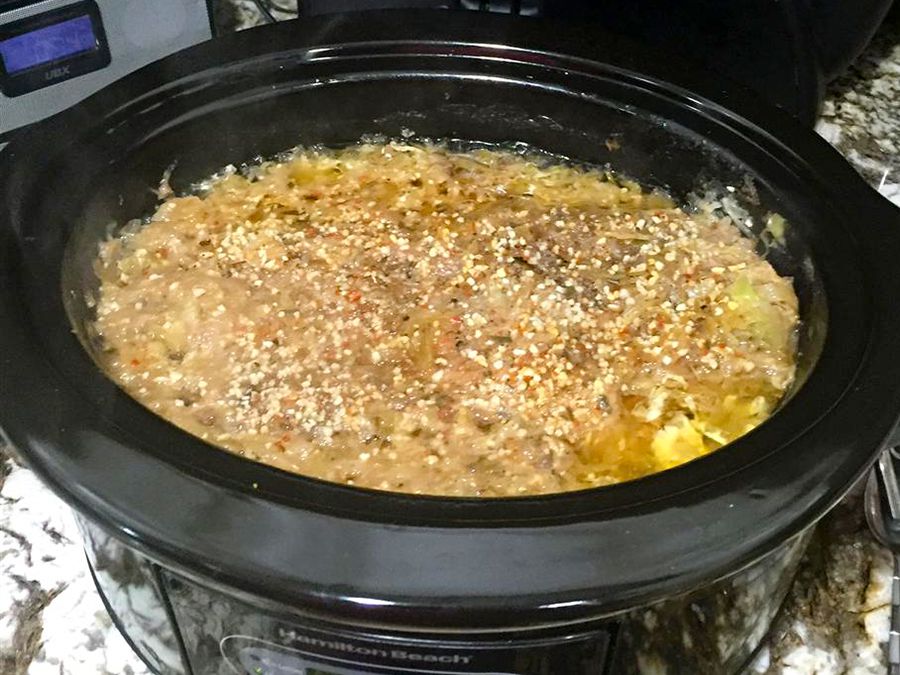 Pork Roast with Sauerkraut and Dumplings