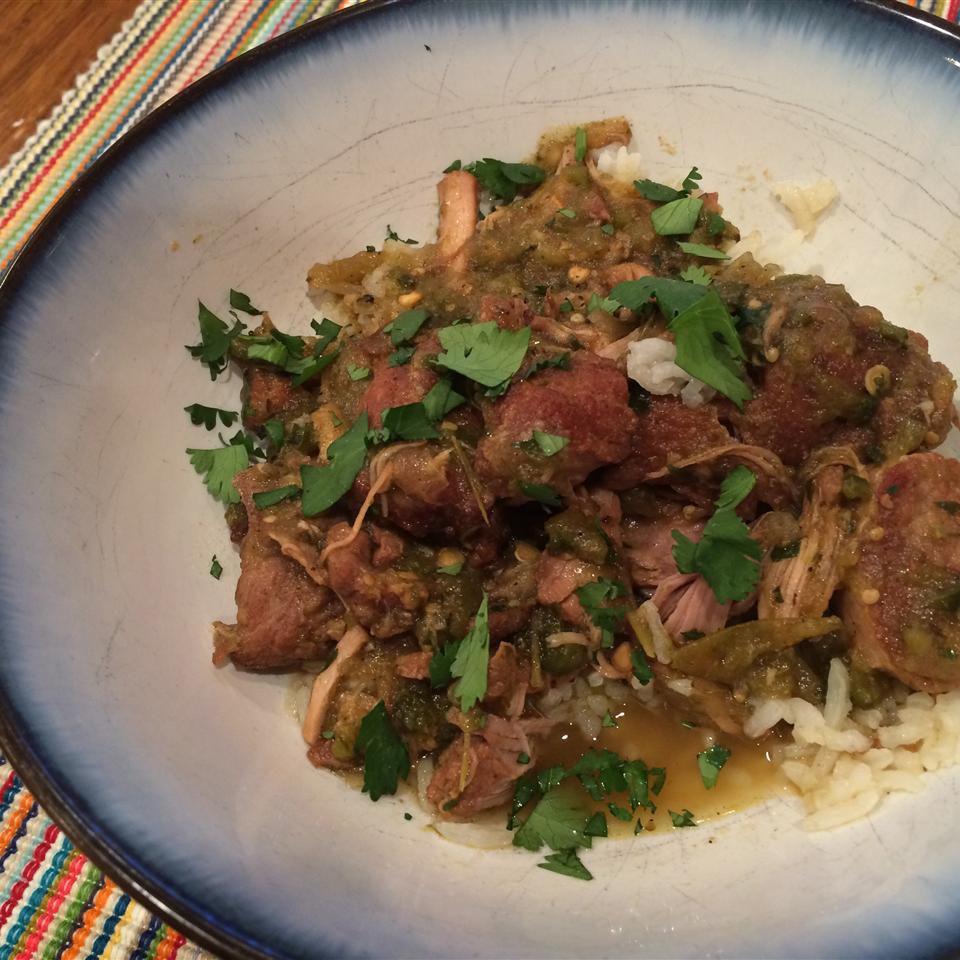 Pork Stew with Tomatillos