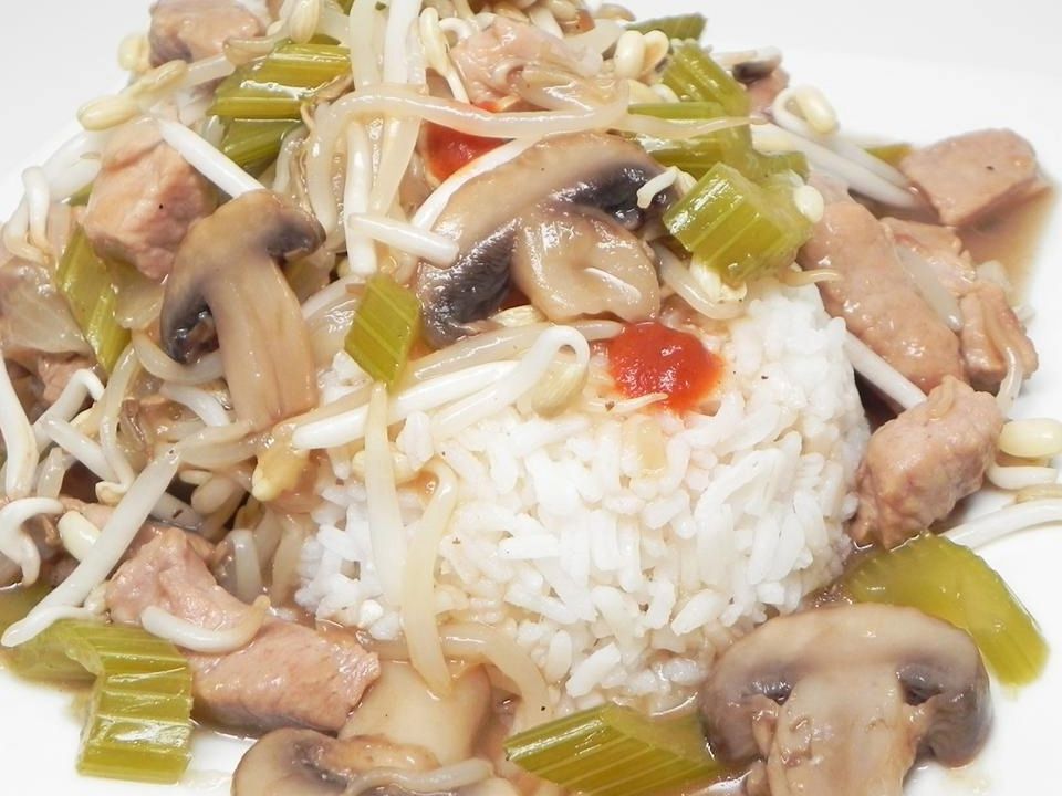 Pork Stir-Fry Chow Mein