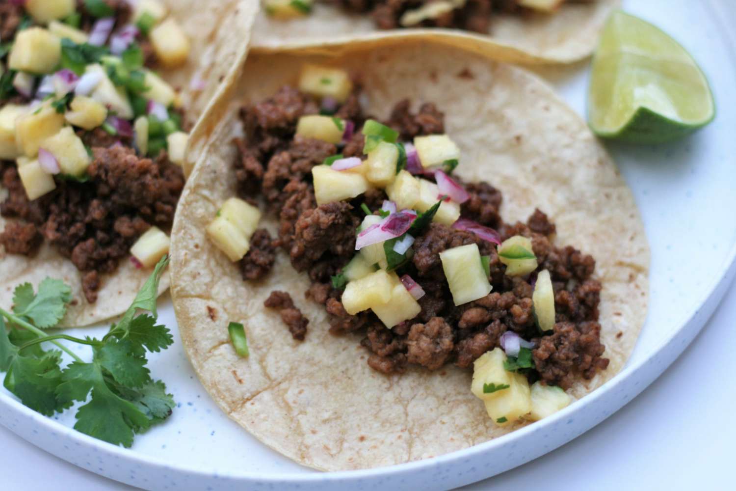 Pork Tacos with Pineapple Salsa