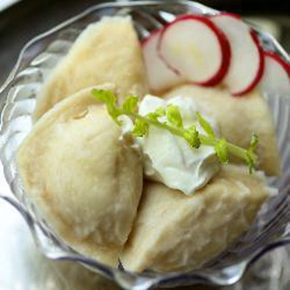 Potato and Mushroom Vareniki