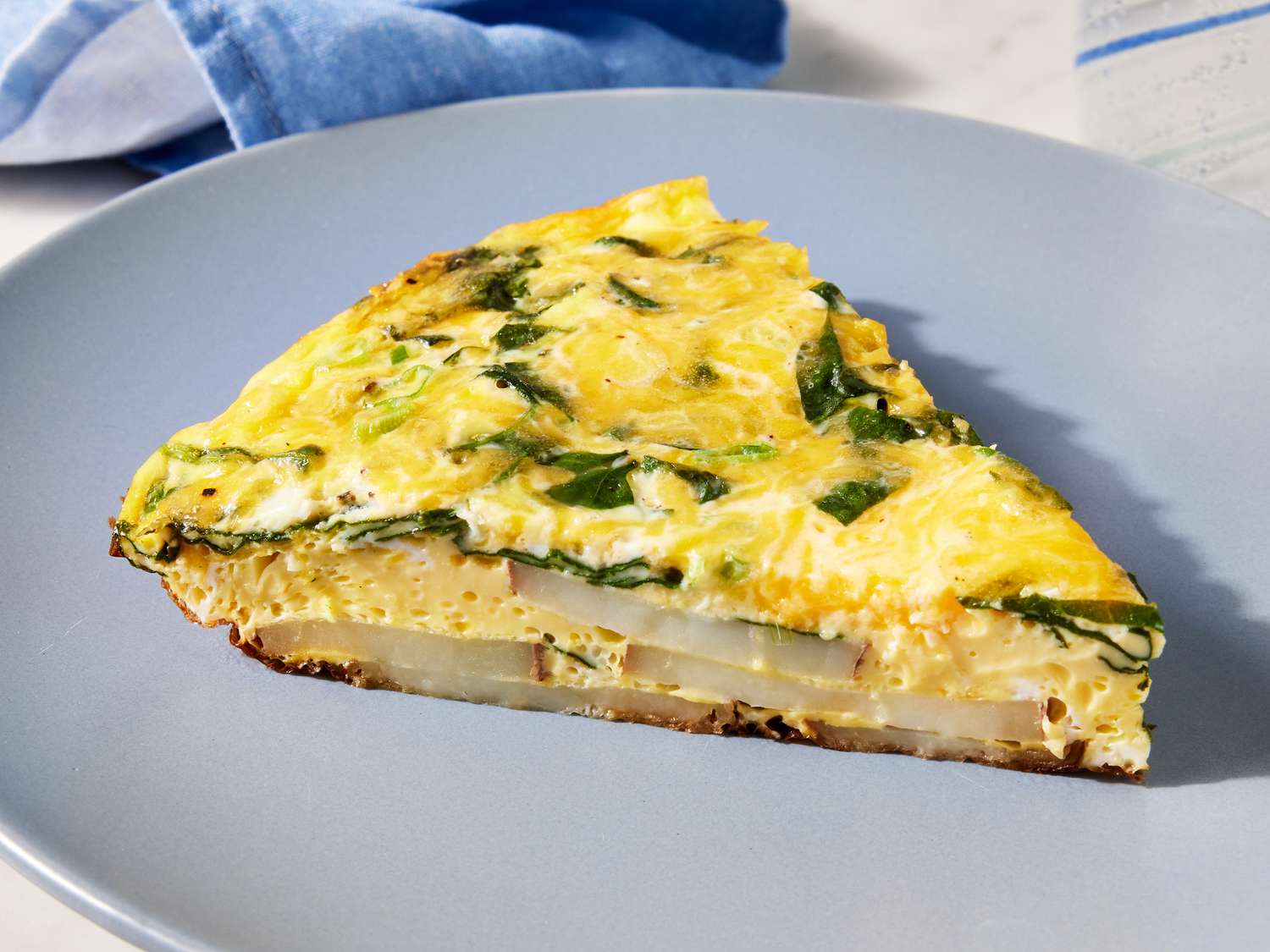 Potato Spinach Frittata