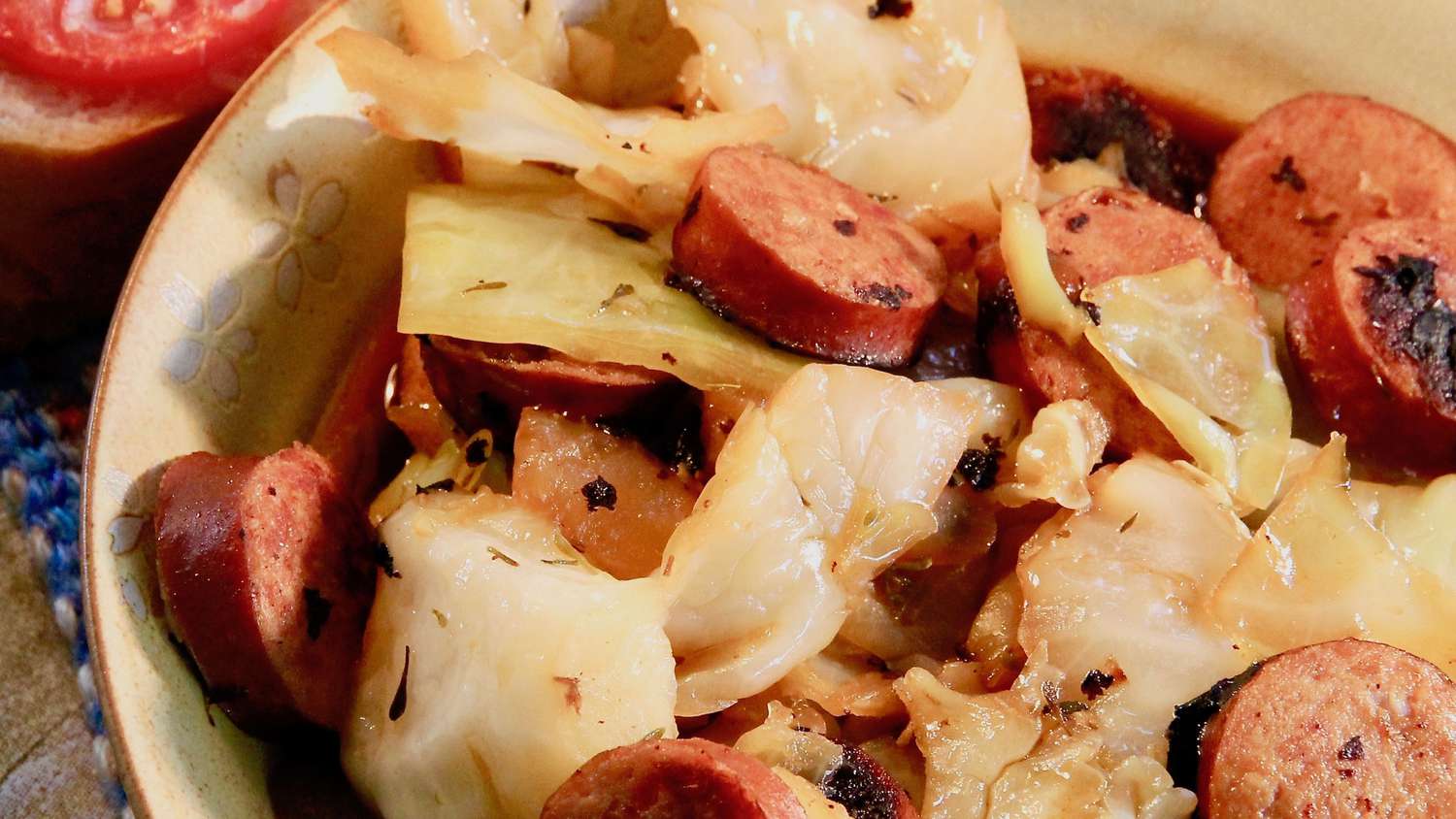 Pressure Cooker Kielbasa and Cabbage