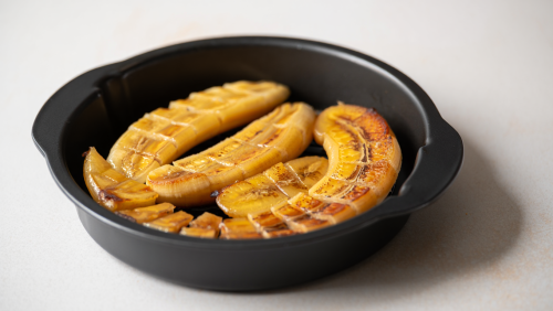 Air Fryer Caramelized Roasted Bananas