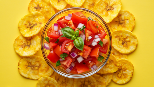 Air Fryer Crispy Plantain Chips
