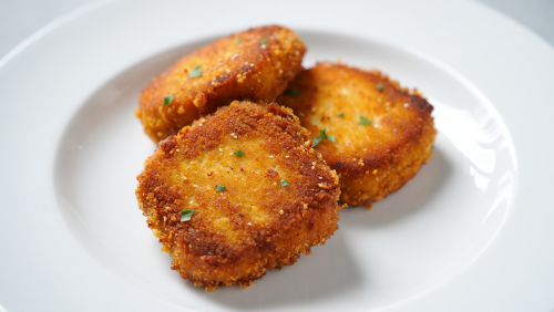 Air Fryer Crispy Tofu Milanesa