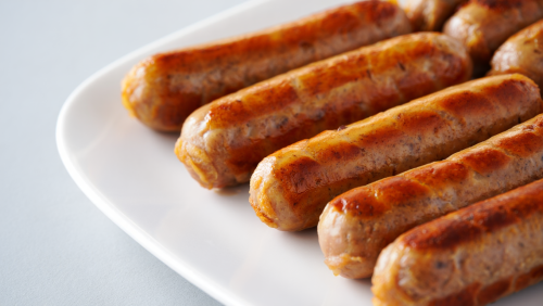 Air Fryer Crispy Turkey Breakfast Sausage Links