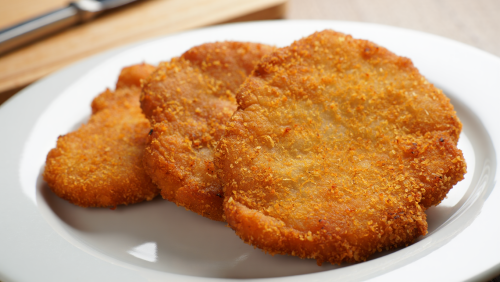 Air Fryer Crispy Wiener Schnitzel