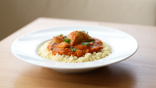 Algerian-Spiced Couscous with Mutton and Chicken Stew