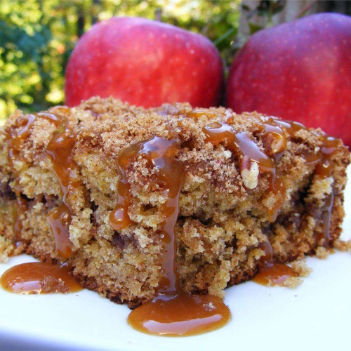 Apple Butter Pecan Spice Cake