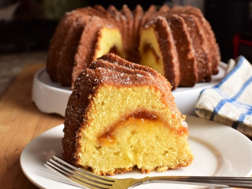 Apricot Jam Layer Cake